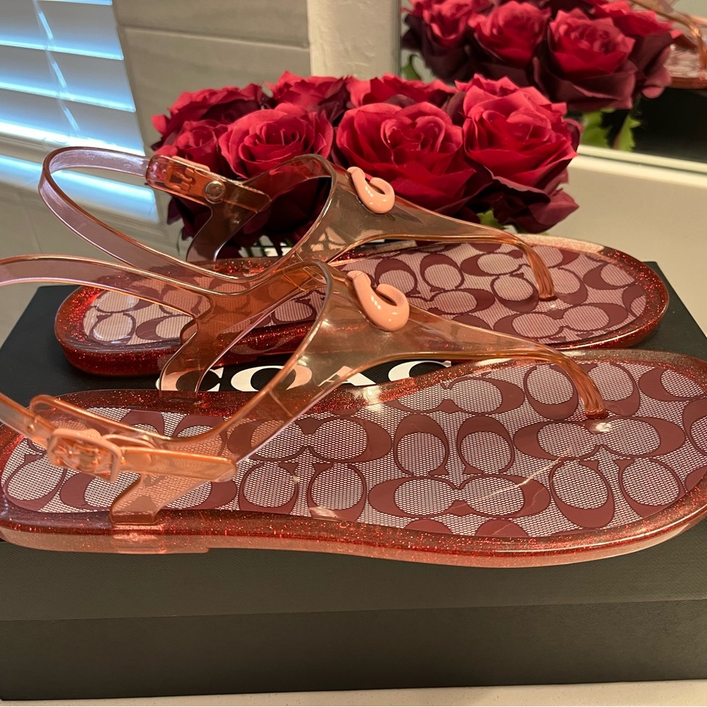 Coach Natalee Jelly Sandals - Picture 5 of 10